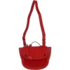 Cambridge Style Saddlebag Red: Dotty