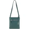 Leather Crossbody Bag Green: CB-3 (63014)