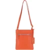 Leather Crossbody Bag Orange: CB-3 (63014)