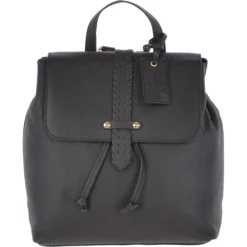 Mini Leather Backpack Black : 61718