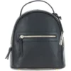 Small Leather Backpack Black: Z-74