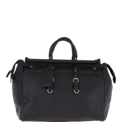 Leather Weekend Holdall Brown/tum : Gladstone A