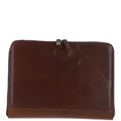Mayfair Hi Veg Leather Tablet Holder And A4 Sleeve Section Tempo Brown: 8141
