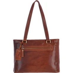 Medium Vintage Leather Handbag Honey – G26