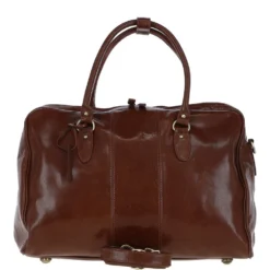 Medium Weekend Leather Holdall Bridge/vt : Harry