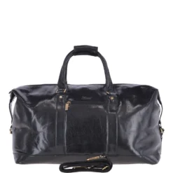 Mens Large Travel Holdall Black/vt : 2070