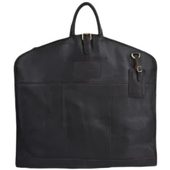 Mens Leather Suit Carrier Brown : Harper