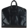 Mens Michigan Leather Suit Carrier Black: 8145