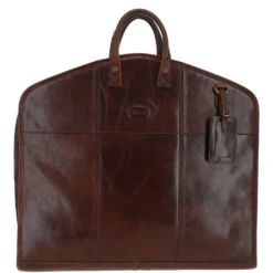 Michigan Leather Suit Carrier Tempo Brown: 8145