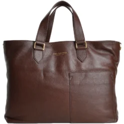 The Bridge Italian Large Travel Work Bag Brown - 064474 1H 14 NH